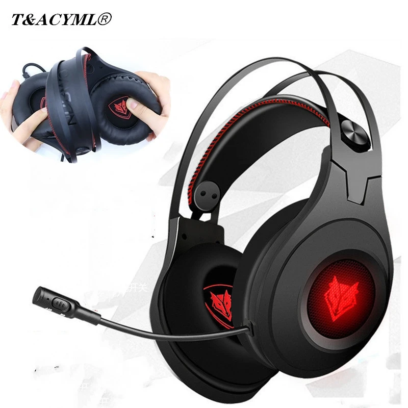 Fone de Ouvido com Fio Fones com Controle Microfone para o Telefone Fone de Ouvido Gaming Computador Estéreo Baixo Volume Móvel Ps4 Xbox pc n2