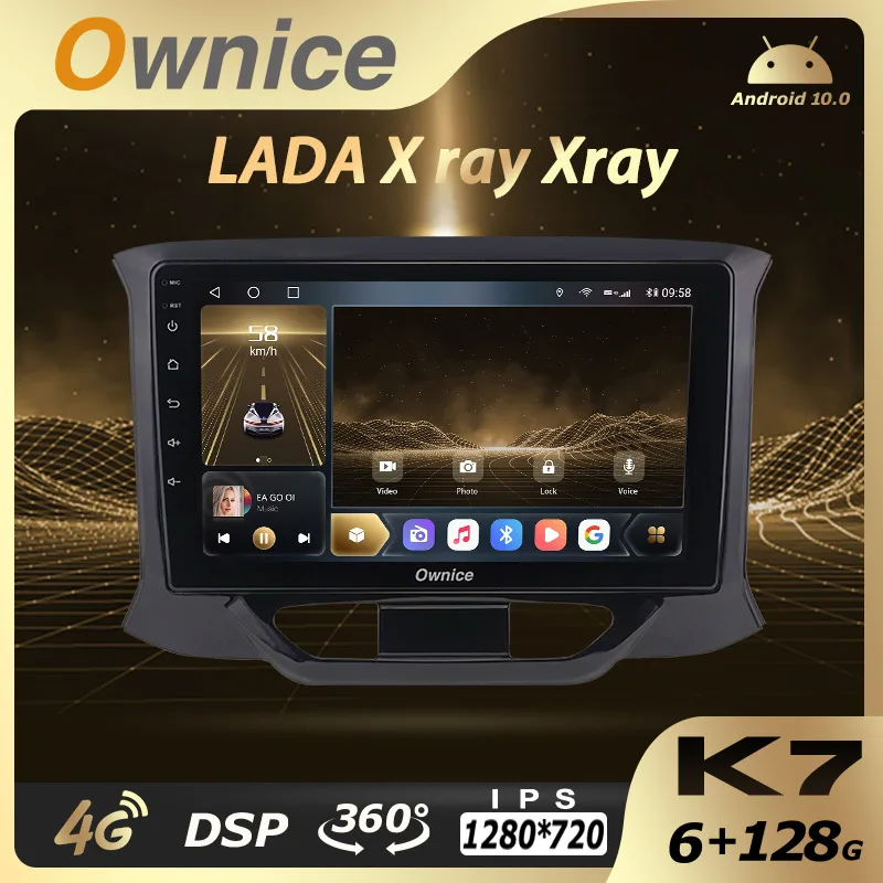 

Автомобильный радиоприемник K7 Ownice 6G + 128G Android 10,0 для LADA Xray X ray 2015 - 2019 мультимедийный плеер аудио 4G LTE GPS Navi