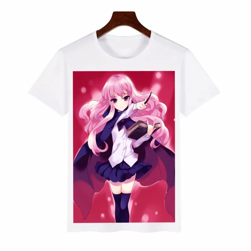 

Anime Zero no Tsukaima T Shirt Men Women Short Sleeve Summer Cosplay Tees