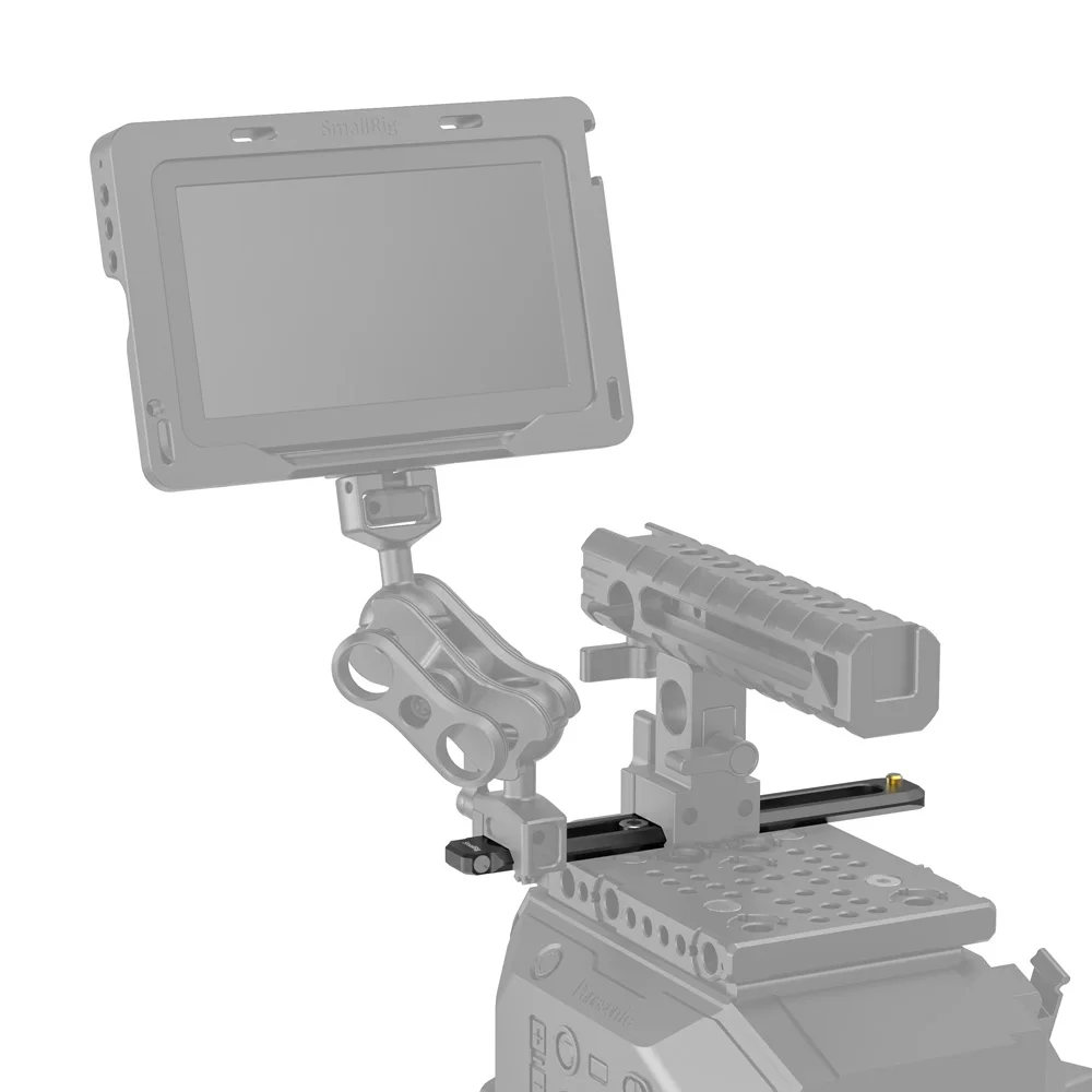 Низкопрофильная НАТО-рельса SmallRig длиной 150 мм и толщиной 6 НАТО-рельсы с 1/4-20