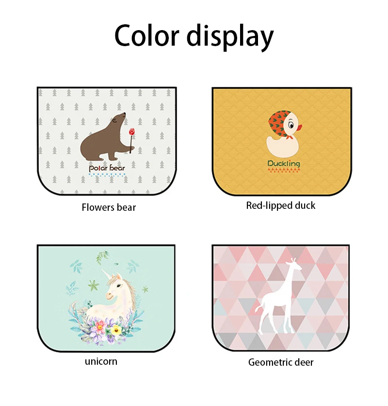 

Магнитная занавеска для автомобиля, солнцезащитный козырек, мультяшный универсальный солнцезащитный козырек для боковых окон, защита от У...