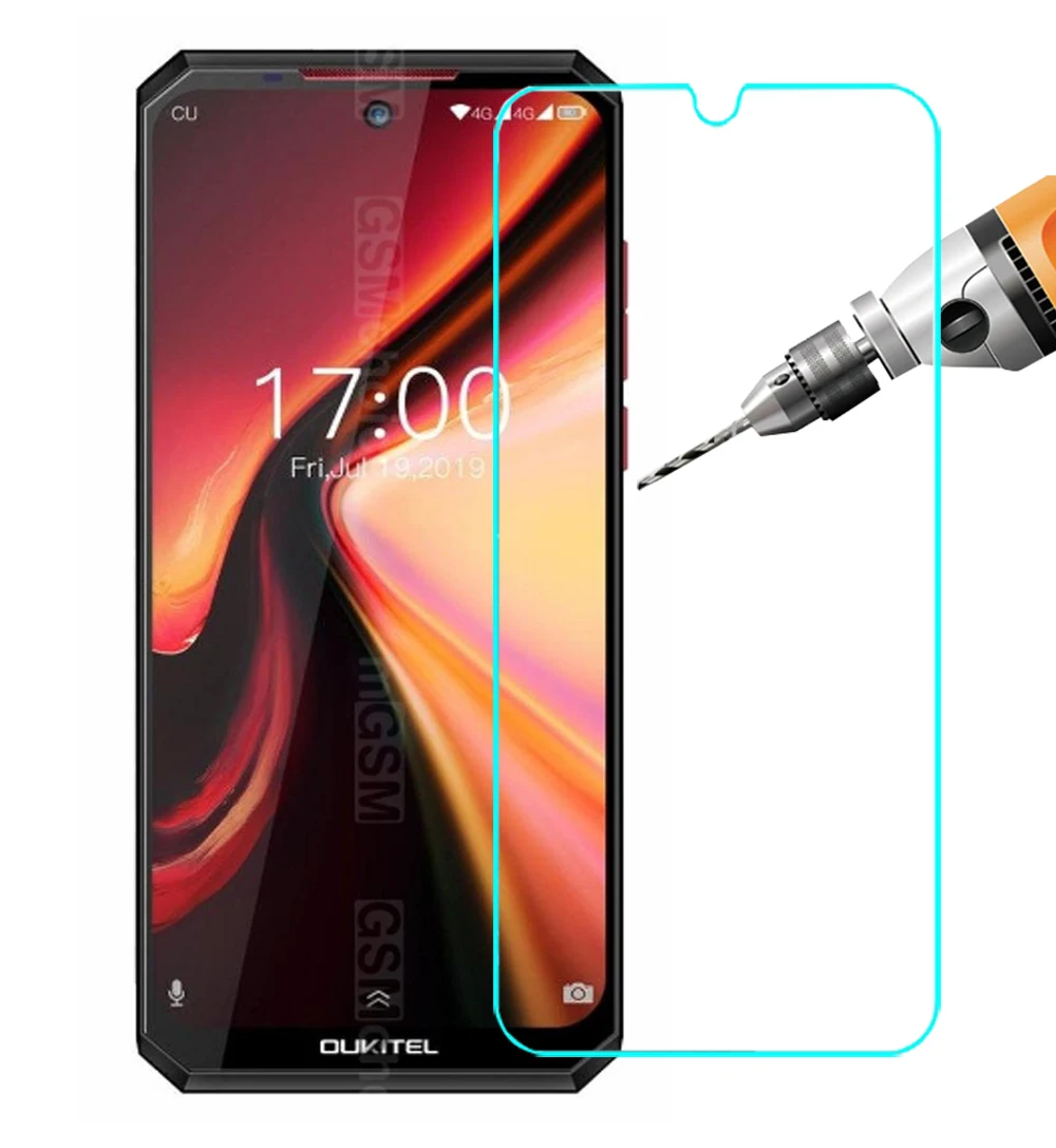 Закаленное стекло для OUKITEL K13 Pro Защитное экрана 2.5D 9H Премиум k13 профессиональная