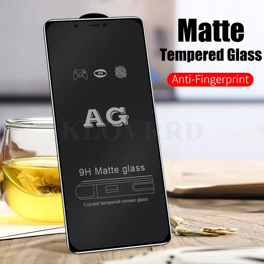 6D полное покрытие клеем матовое закаленное стекло для iPhone 11 Pro XR X XS Max защитная