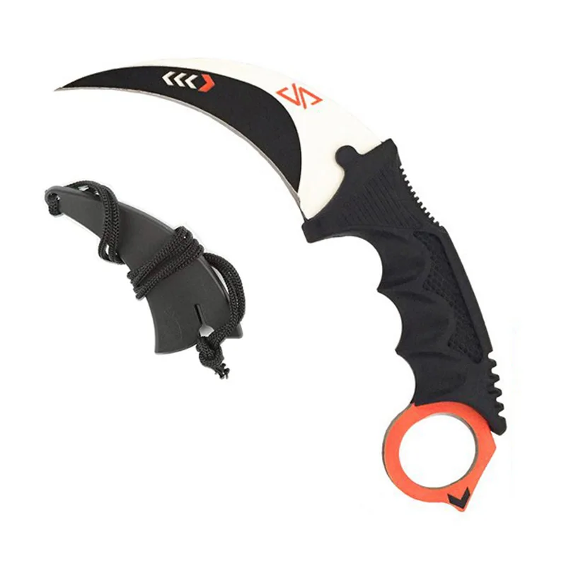 Asimv karambit counter strike camp fight tactical claw hike knife real offension defense combat GO hawkbill csgo outdoor CS|Ножи| |
