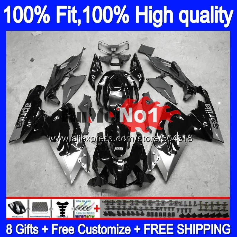 

Injection For Aprilia RS 125 RS125R RSV125 R 35MC.129 Blk silvery RS-125 2012 2013 2014 2015 2016 RS125 12 13 14 15 16 Fairings