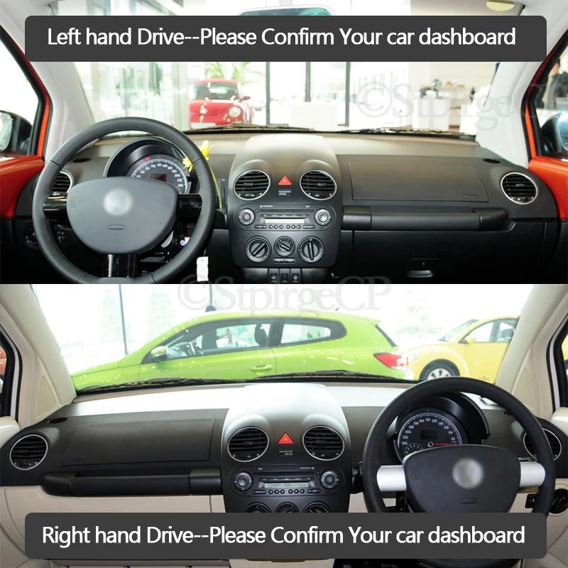 Коврик для Volkswagen VW New Beetle 2003 ~ 2011 A5 Противоскользящий коврик приборной панели