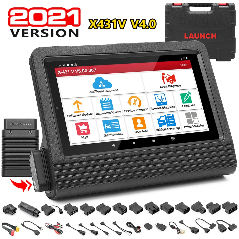Launch X431 V 8 дюймовый планшет Wifi/Bluetooth полная система диагностический инструмент