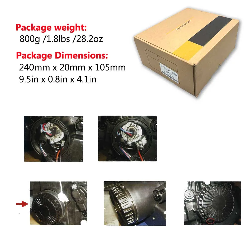 Универсальные лампы ближнего/дальнего света ксеноновые H7 55 Вт для Renault Koleos|error