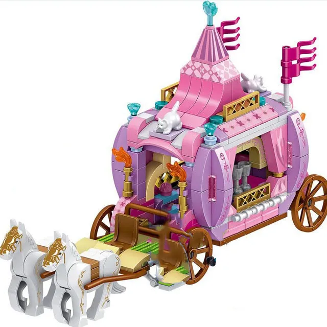 Лидер продаж набор строительных блоков для девочек принцесса вилла Виндзорский