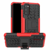 for samsung galaxy s20 fe s 21 20 ultra case heavy duty armor silicon back phone case for samsung s21 s20 plus stand back cover