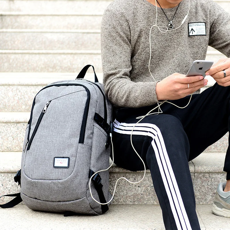 Мужские спортивные сумки для тренажерного зала, рюкзак для фитнеса для студентов колледжа, рюкзак для ноутбука с USB, спортивная сумка с защи... от AliExpress WW
