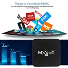 ТВ-приставка Mxq Pro, 4k, 2,4 ГГц5 ГГц, Wi-Fi, Android 9,0, четырехъядерный процессор, медиаплеер 1g + 8g, Wi-Fi, Android 9,0