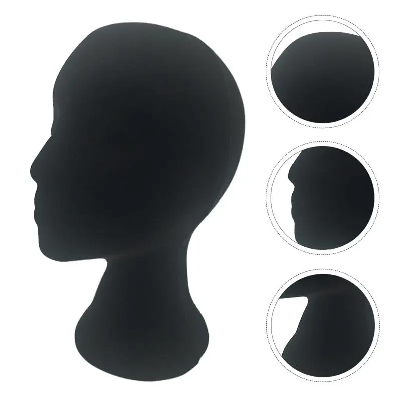 

1Pc Female Head Mold Hair Salon Supplies Hat Displaying Model Wig Display Mold for Home Storage Barbershop