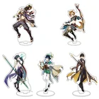 Популярная Аниме игра Genshin Impact новые роли Arataki Прокат Gorou акриловая фигурка стенд модель пластина настольное украшение стоящая модель