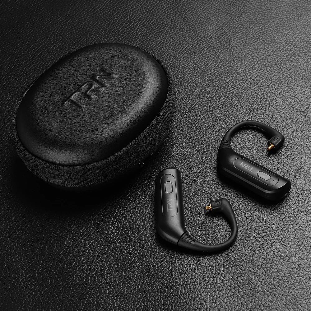 TRN BT20S PRO Bluetooth 5 0 ушной крючок с зарядной коробкой Aptx/AAC/SBC кабель для наушников