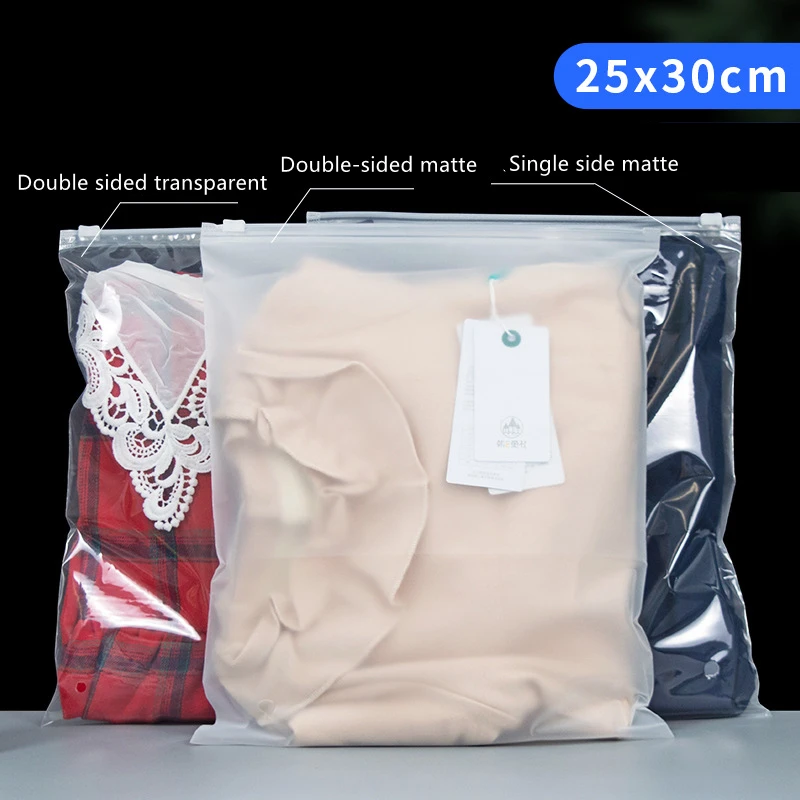 

25*30 утолщенный Прозрачный матовый пыленепроницаемый пакет, бытовая Упаковка для продуктов, сушеных фруктов, сумка на молнии для хранения де...