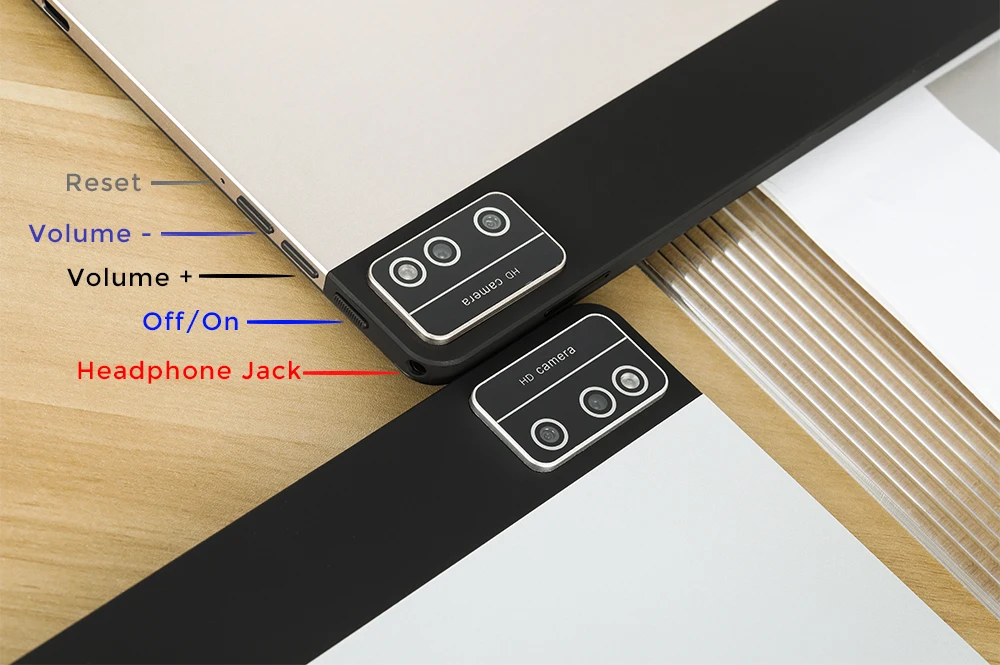 Фото Глобальная прошивка YUSUNOUL Tab P30 1920*1200 FHD IPS-экран 4G LTE Телефонный звонок Wifl 8G 128 ГБ Планшет Android 10,0 MaxPad 10,1 дюйма + подарки №3