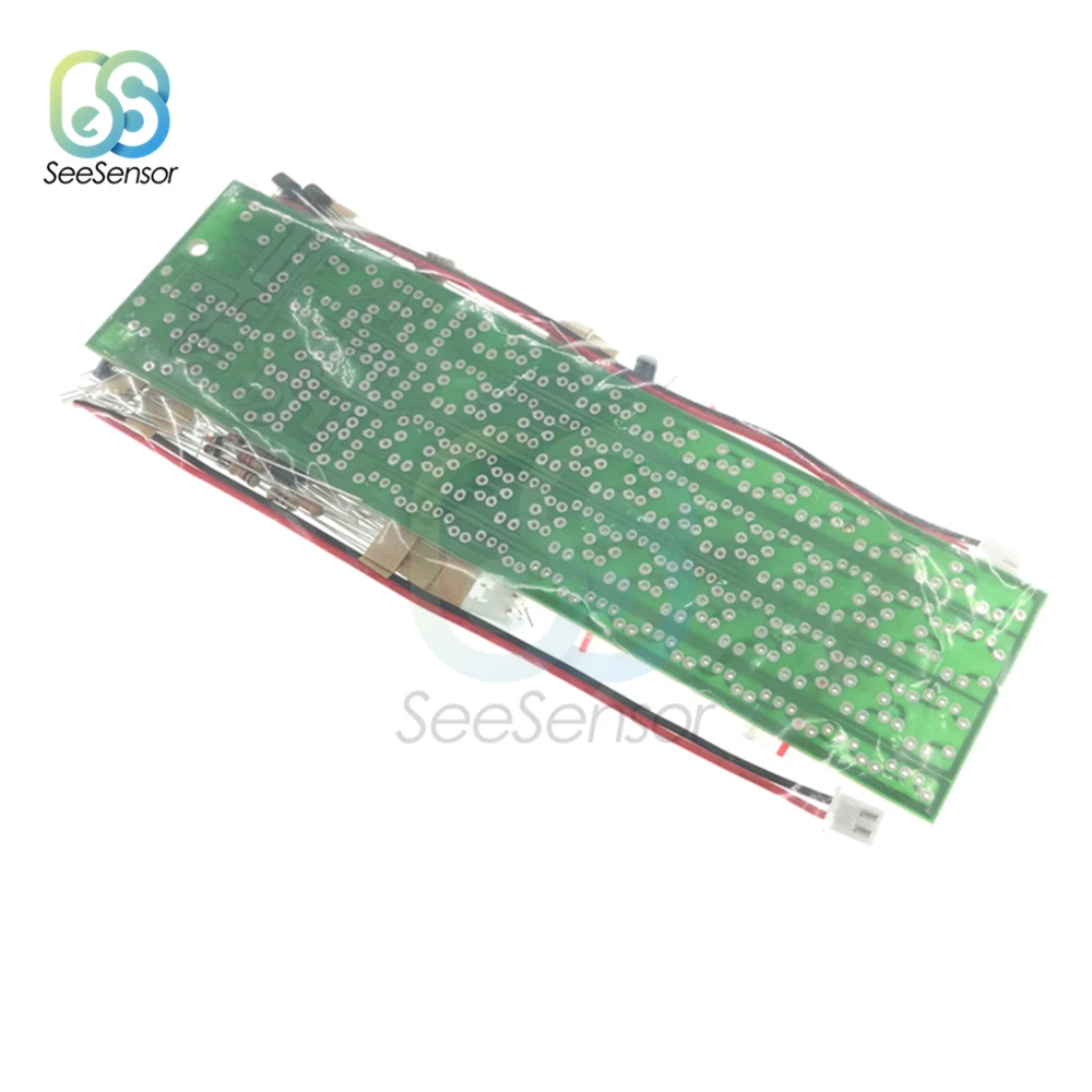 RGB модуль индикатора уровня звука 3-х секционный 10-точечный светодиодный красный