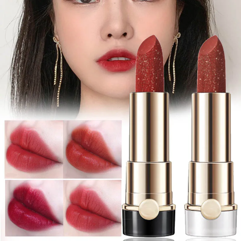 Набор помады для женщин и девочек увлажняющие губные матовая ягодная помада