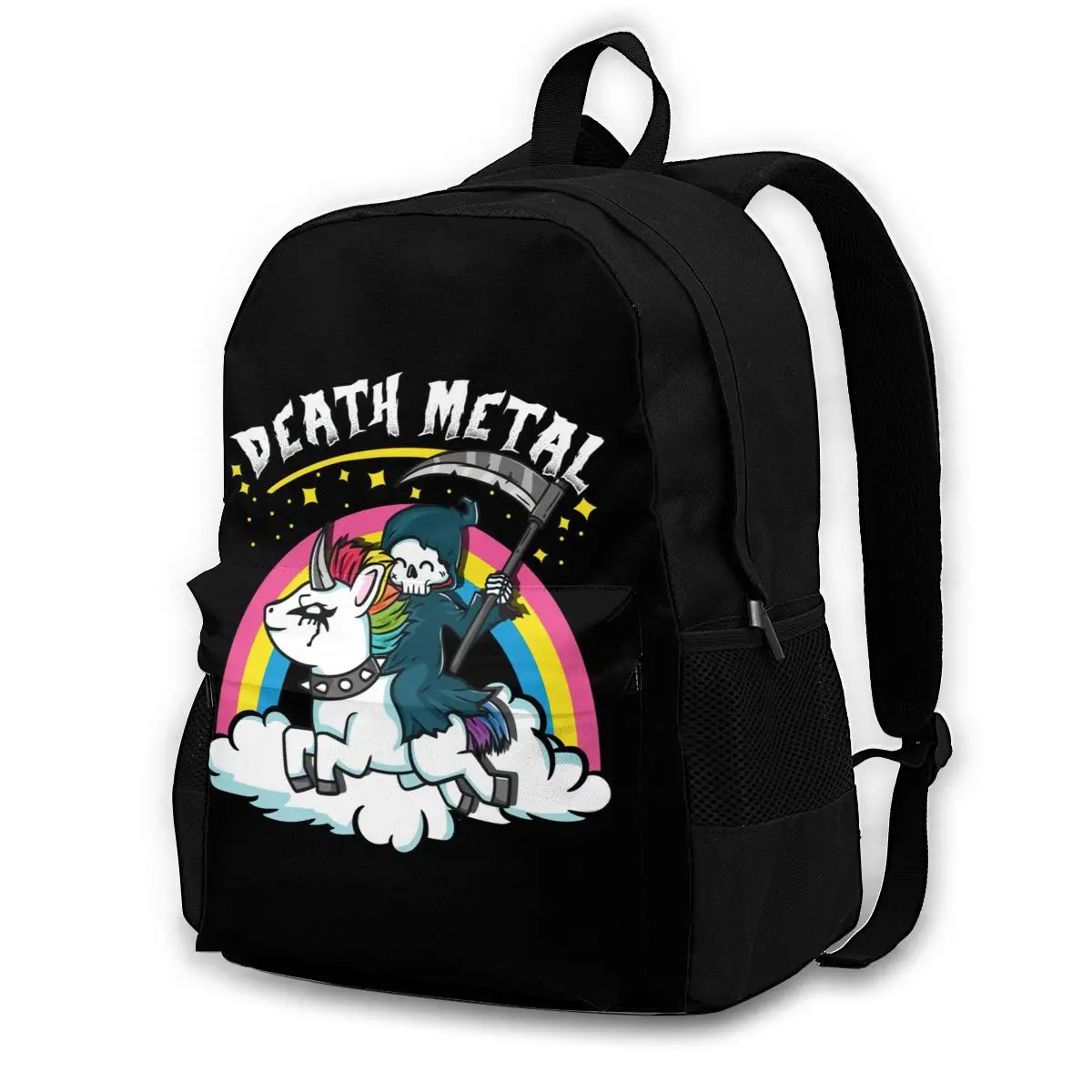 

Pentagram Backpacks Female Soft Novelty Backpack Polyester Daily Bags