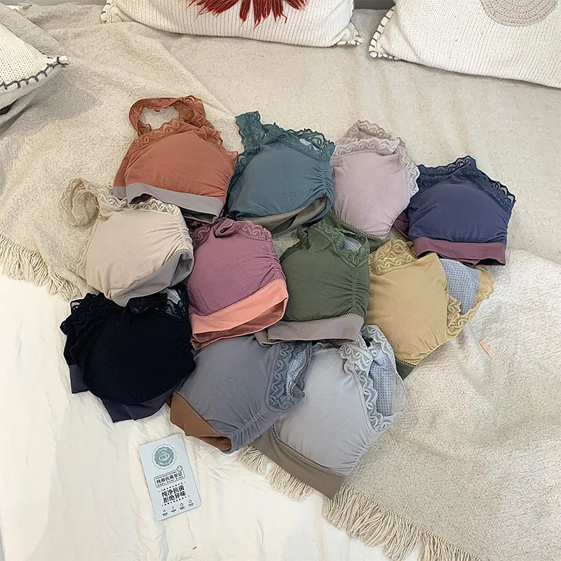 

New 3D Natural Latex Wrap-around Sexy Lace Back Tube Top Women's Seemless Viscose Back Tube Top Vest