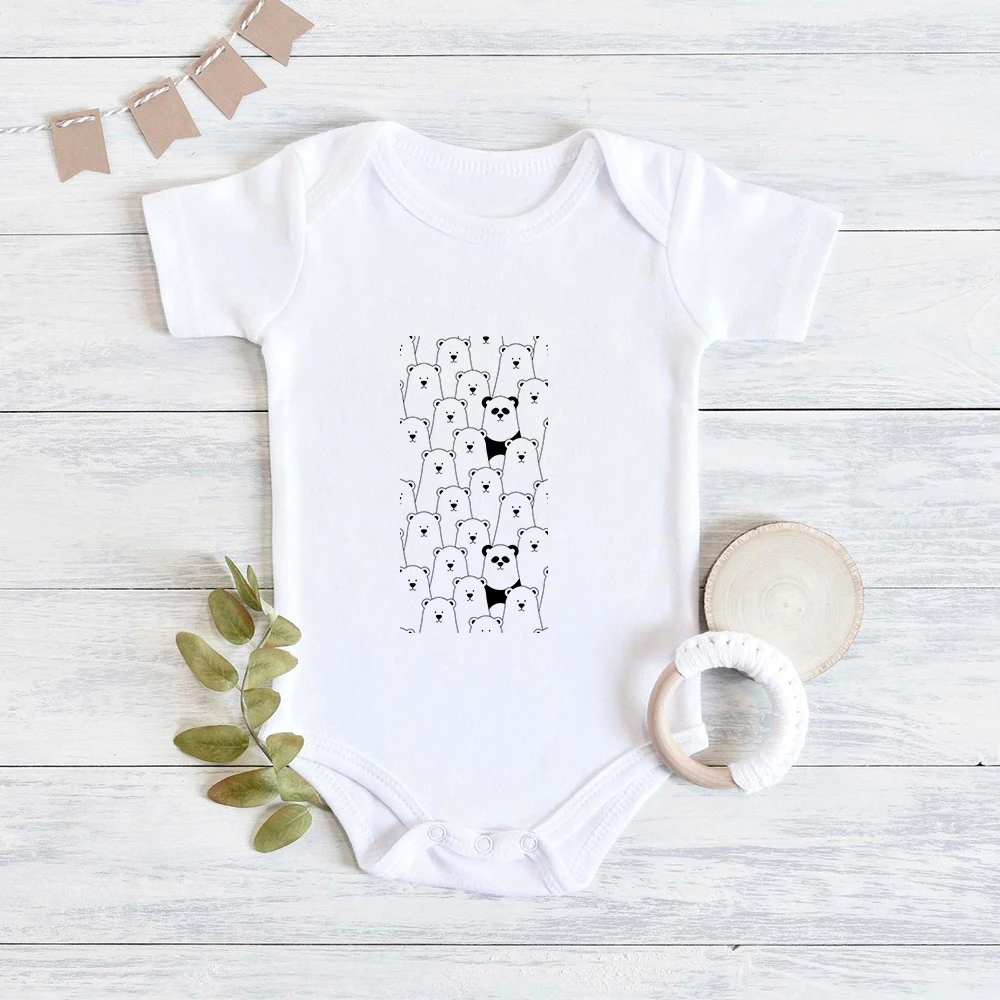 Ropa divertida de pr&aacute;ctica de Yoga para ni&ntilde;os, Body de dibujos animados para beb&eacute;, estilo Harajuku, ni&ntilde;a reci&eacute;n nacida, verano, 2021-4