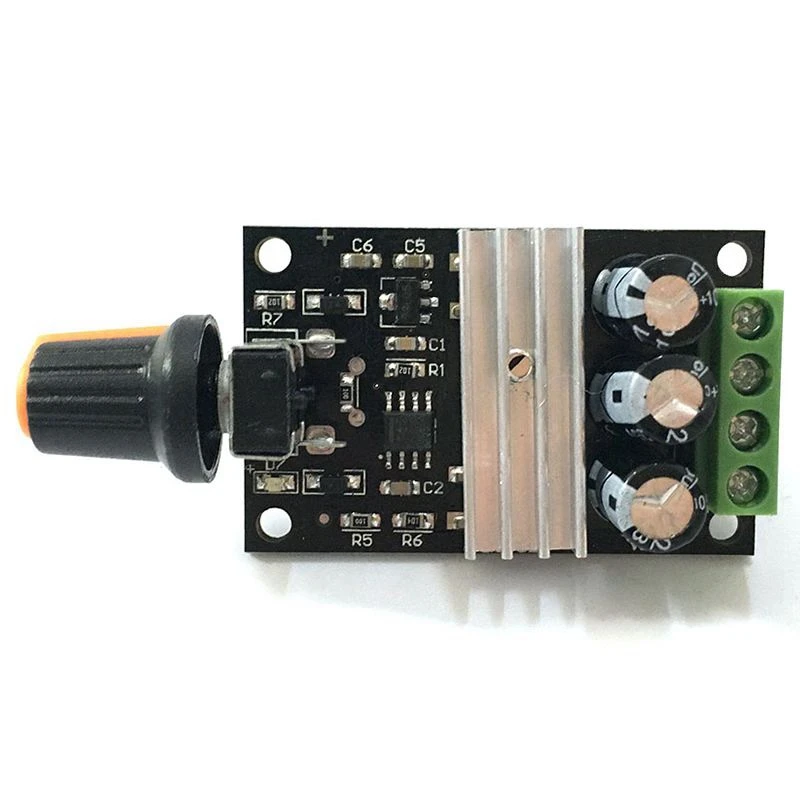 DC 1 5-6V 22400RPM припой Мини Вибрация с 6V 12V 24V 28VDC 3A 80W ШИМ регулятор скорости двигателя |