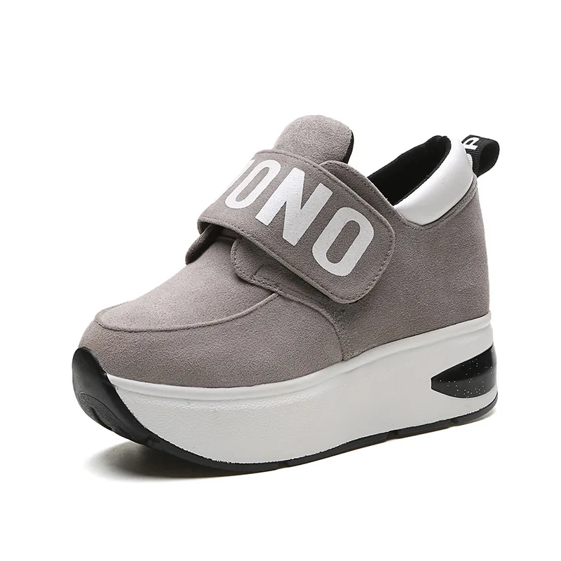 

Женские туфли на платформе без застежки, повседневные туфли на плоской подошве с круглым носком, Размеры 35-40, для осени, 2020