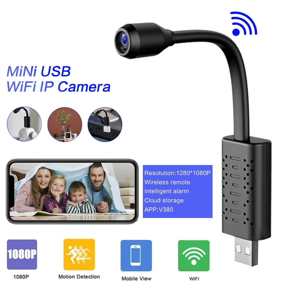 Новый U21 HD Smart экшн камера с Wi Fi подключением USB Камера в режиме реального времени