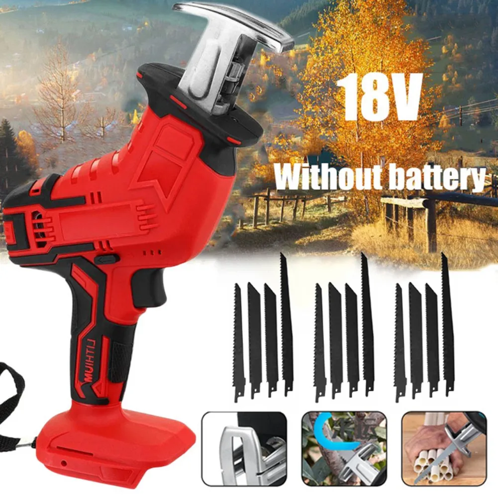 

1800r / Min Chainsaw 500W Cutting Multifunctional Saw Blade Self-locking