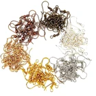 100200300 шт., фурнитура для сережек, 20x17 мм, застежки для ушей, крючки, фурнитура, аксессуары для изготовления ювелирных изделий своими руками, железный крючок, проволока для ушей, ювелирные изделия