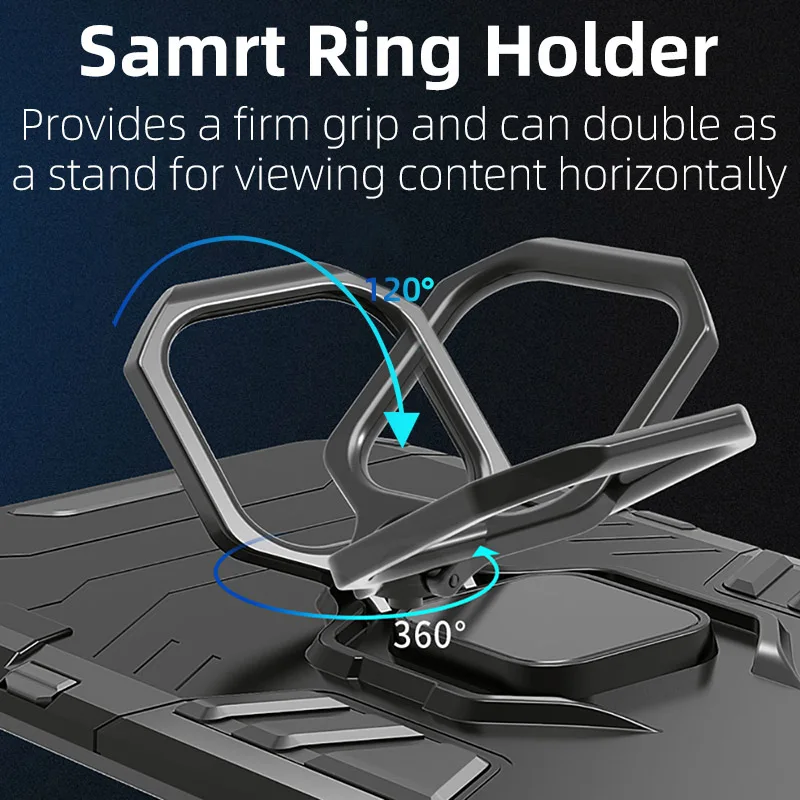 

Ring Holder Case For Samsung S21 Ultra Case Hard Back Cover For Samsung S20 FE Phone Cases S21 S20 Plus S 21 Ultra S 20 FE Funda