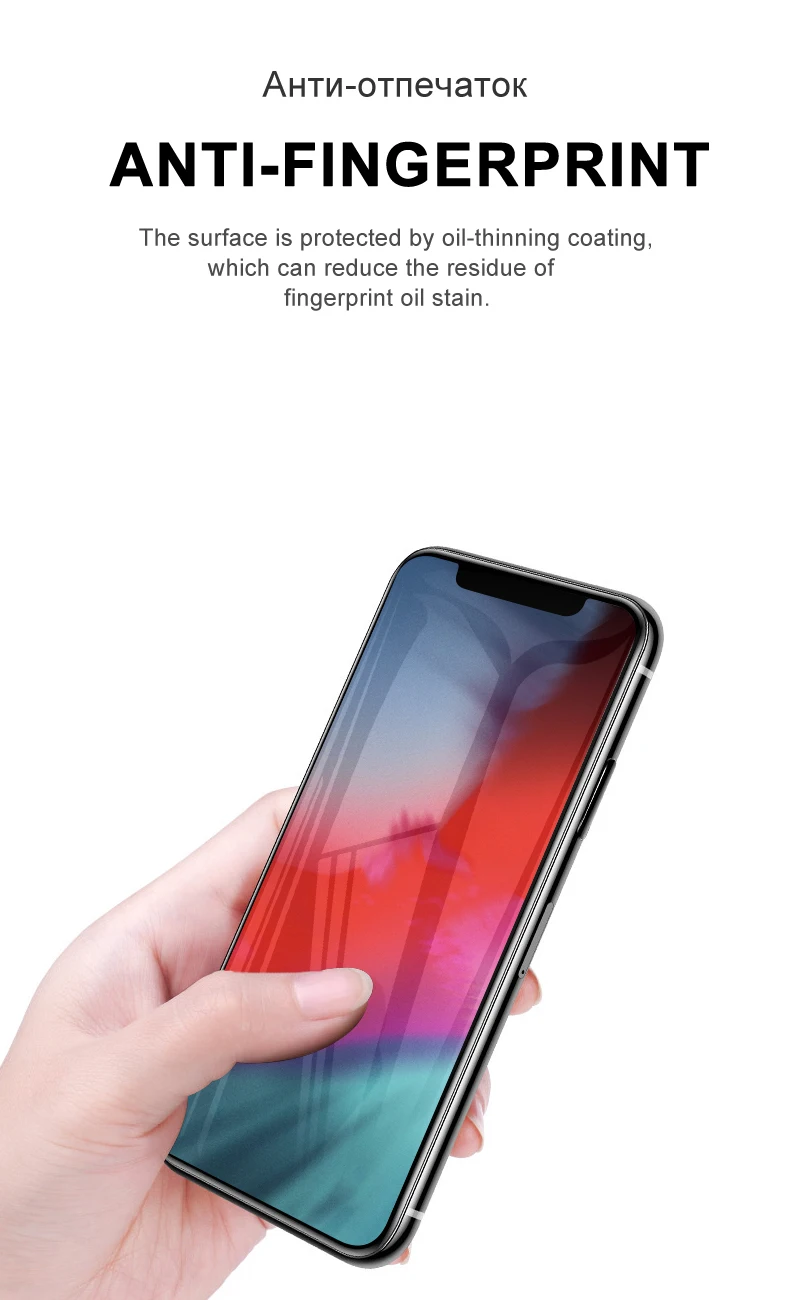Волокно Защитное стекло для экрана протектор для Iphone 7 6 6s 8 Plus анти разбитое закаленное керамическое стекло для Iphone X Xs Max Xr