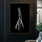 Плакат на холсте обнаженной женщины, современное настенное искусство, картины на холсте, картины для гостиной, спальни, украшение без рамки