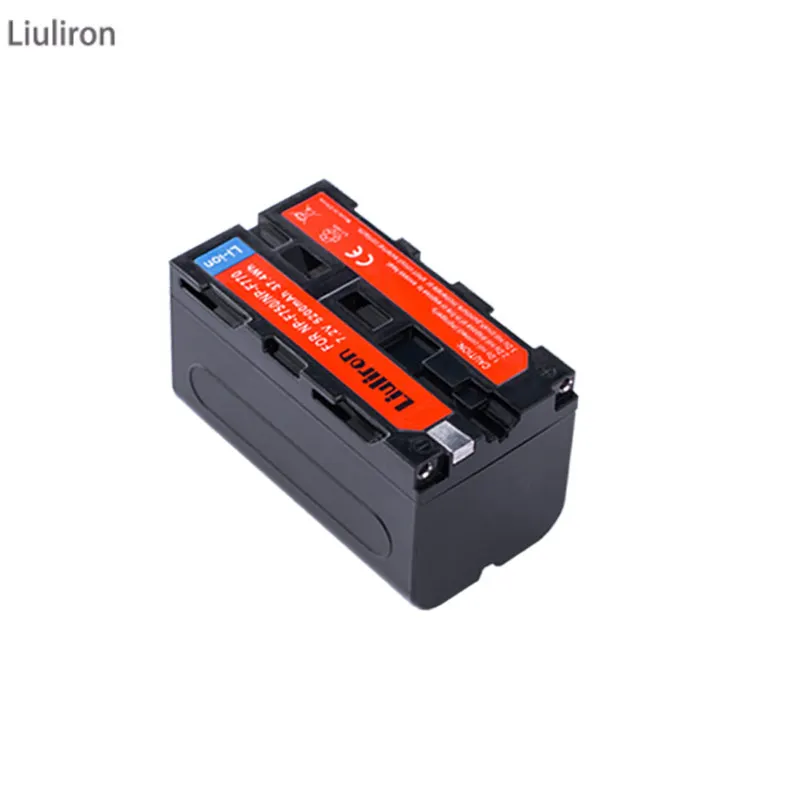 3x NP F770 F750 NP-F750 Li-ion Replacement Battery+ LCD USB Charger for Sony NP-F750 NP-F770 Camcorder LED Video Light D&F - Цвет: 1battery
