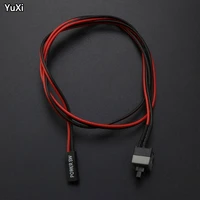 yuxi 10pcs computer host switch line restarting power line axt computer chassis power switch line power cable
