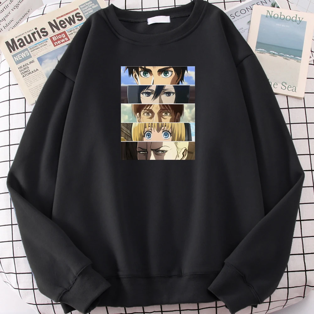 

Мужской свитер, толстовка с принтом из аниме атаки на титанов, командный солдат разведчиков, толстовка с капюшоном для мужчин и женщин, одеж...