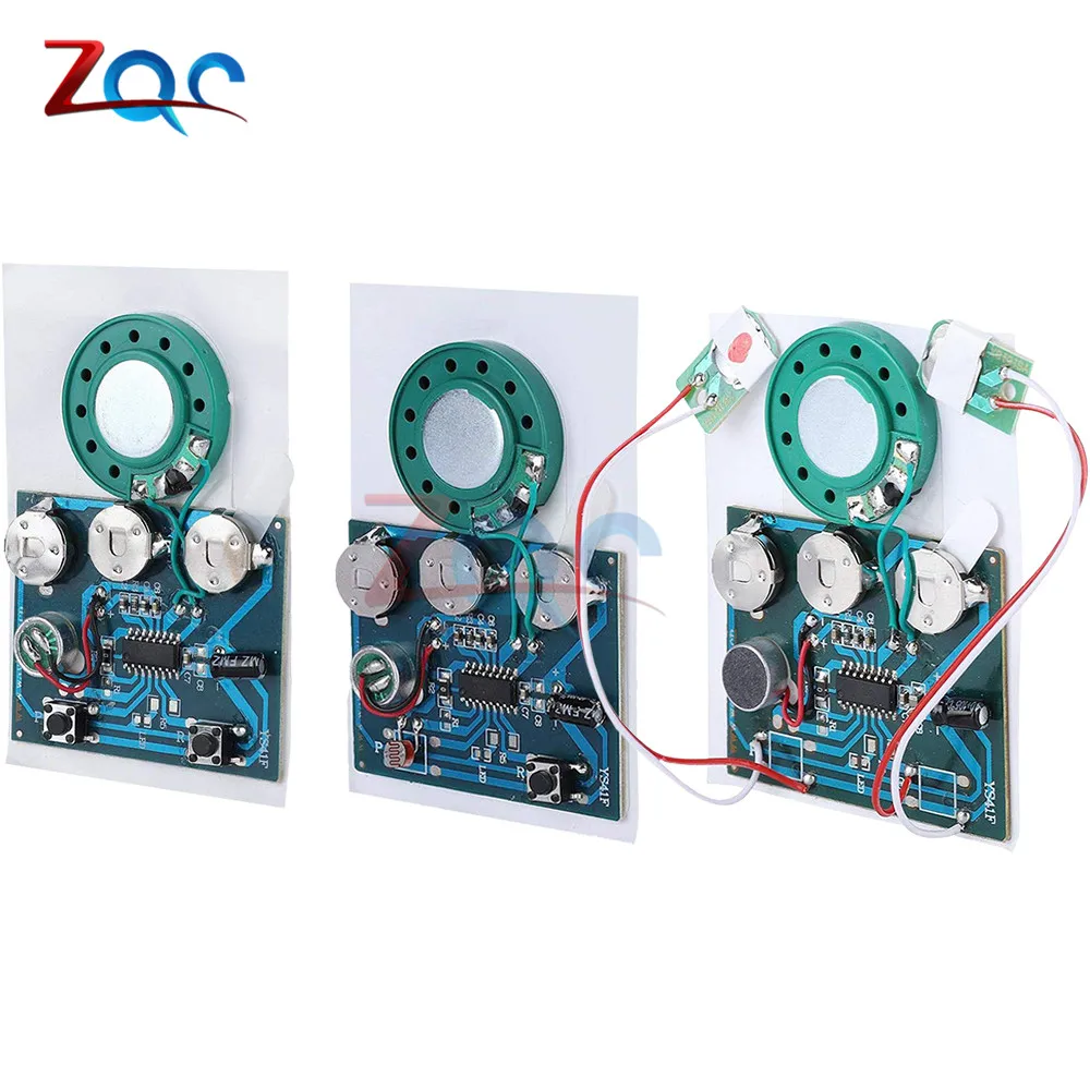 30 секунд светочувствительный звук голосовое аудио записываемая музыкальная