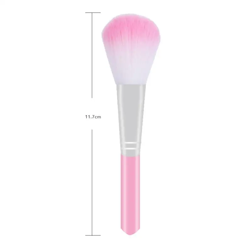 

1 Pc Professional Blush Brush Fiber Plastic Handle Brush Blush Makeup Tool Professional Makeup Cosmetic Tool