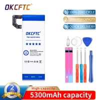 okcftc original phone replacement 5300mah battery bm4n for xiaomi mi 10 5g mi10 bateria batteries gift tools