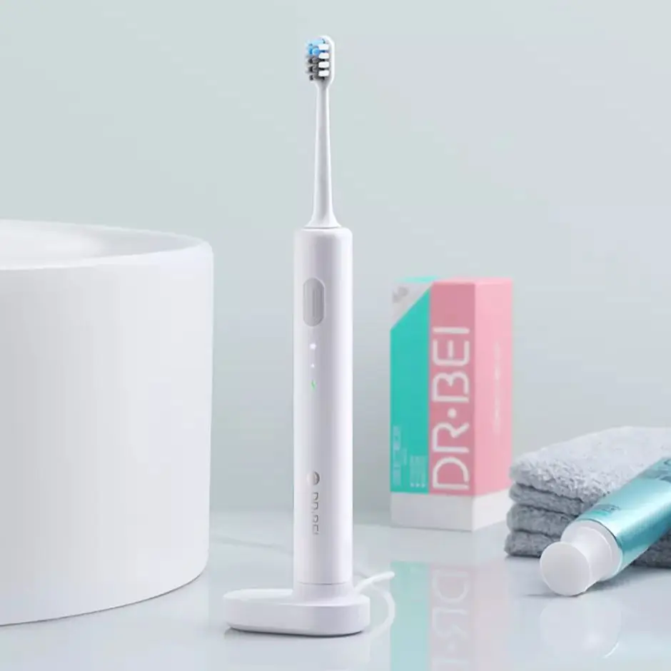 

Xiaomi Youpin DRBEI C01 Sonic Rechargeable Electric Toothbrush IPX7 Waterproof Smart Timer Brush Rechargeable Adult Toothbrush