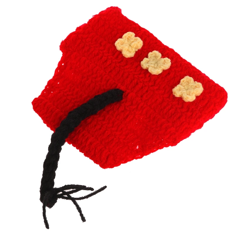 

2Pcs/set Newborn Baby Girls Boys Crochet Knit Costume Photography Prop Outfits