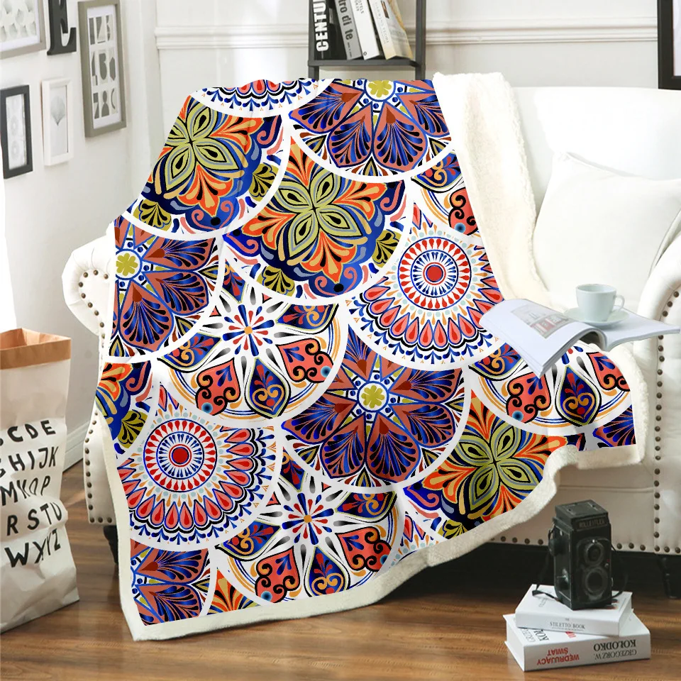 

The New Bohemian 3D-printed Wool Blanket Bed Is Thick with Stylish Sheets and Sherpas Throw Blankets At Adults and Children