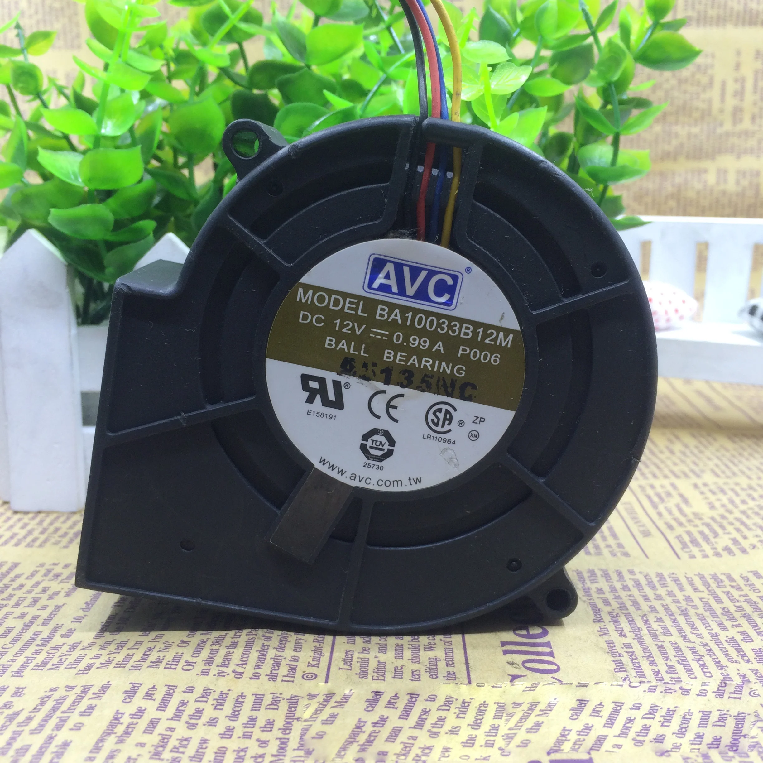 Оригинальный AVC BA10033B12M 9733 12 В 0.99A 9 см вентилятор турбины|Воздуходув| |