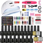 Набор Маникюрный Mr Chem с УФ светодиодный пой на 120 Вт и 1812 шт. гель-лаков