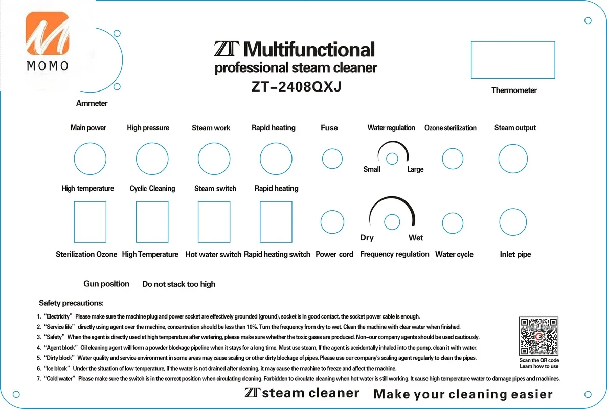 

Commercial Automatic Storage High Pressure Water Car Washer Dry Wet Steam Car Cleaner for Exterior Engine Interior Upholstery