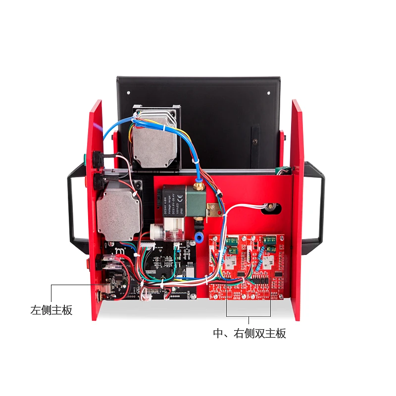 

Electric touch marking machine 100x20mm Portable engraving Hand-held for Nameplate Cylinder number Frame number Plotter