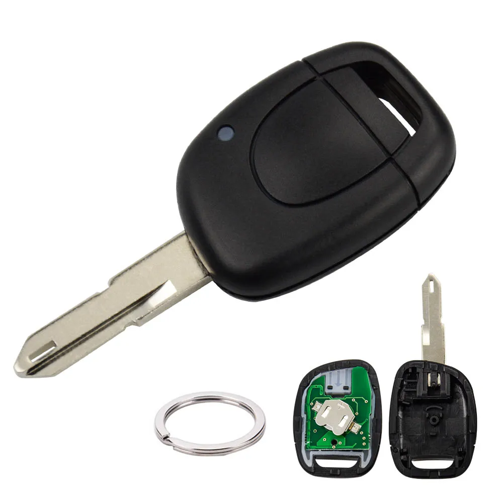 NE72 Blade OkeyTech для Renault Kangoo Clio Master Twingo дистанционный автомобильный брелок для ключей 1 Кнопка ID46 433 МГц чип транспондера NE72/VAC102 лезвие - Количество кнопок: NE72 Blade