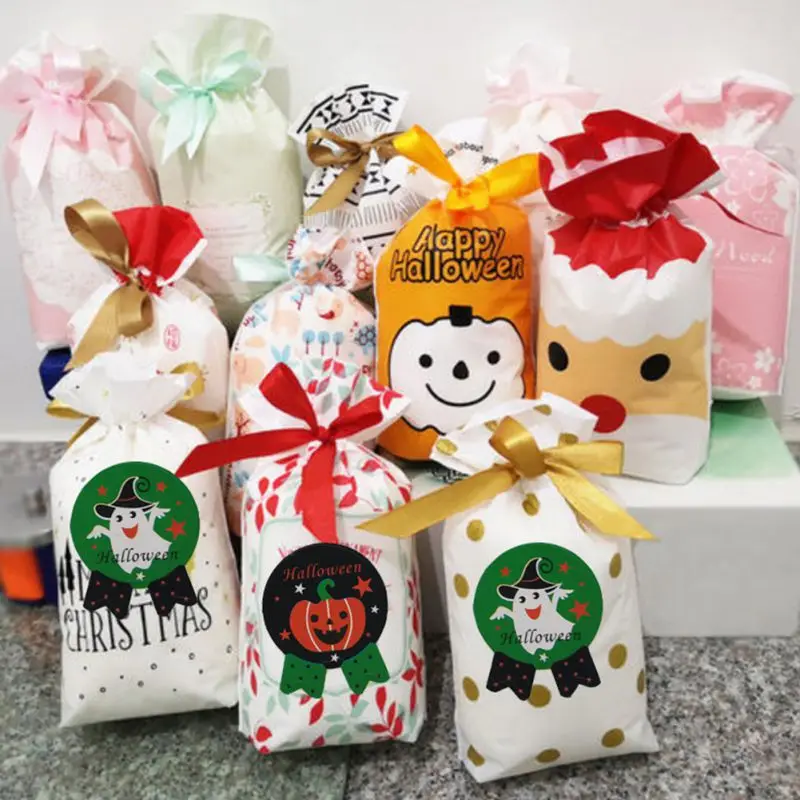 Хэллоуин наклейки Тыква для Хэллоуина вечерние украшения трюк или лечения