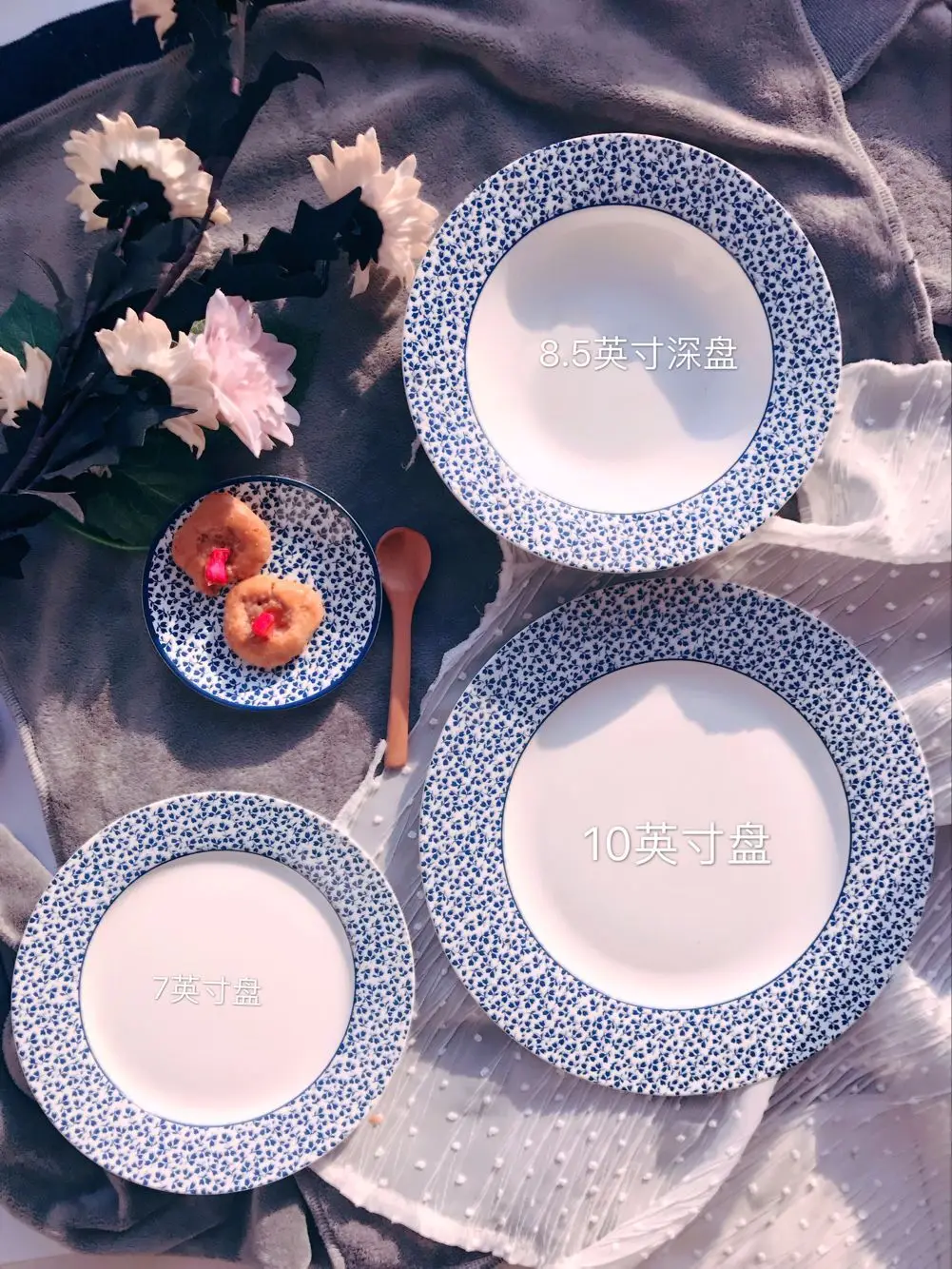 Новая Элегантная серия красивых рисунков тарелок для стейка фарфоровые столовые